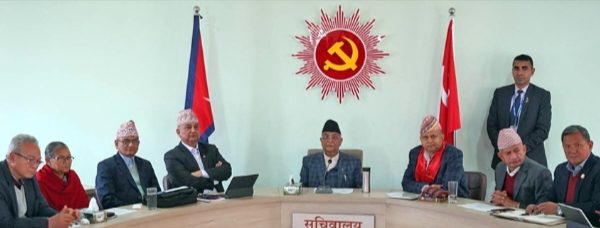 नेकपा (एमाले)ले सरकार छाड्ने र सरकारलाई दिएको समर्थन फिर्ता लिने