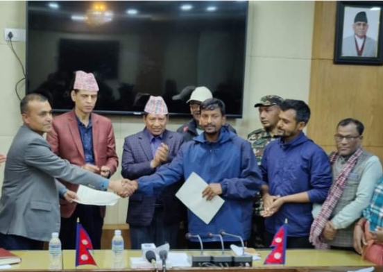 सरकार र मिटरव्याज विरुद्धको संघर्ष समिति बीच ५ बुँदे सहमती