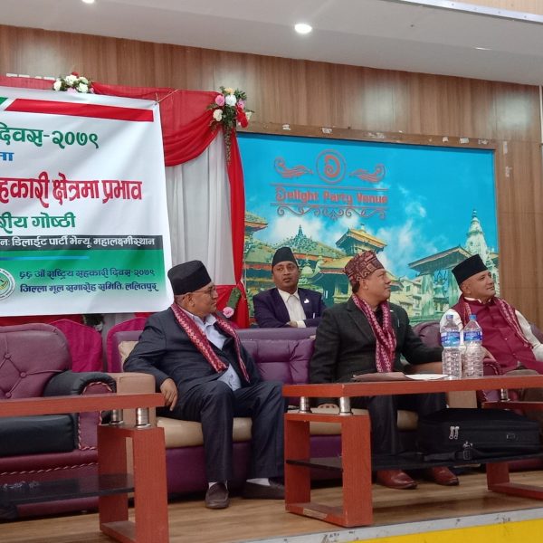 सहकारीका ७३ लाख सदस्यको बचत डुबेमा संघीयता धरापमा पर्न सक्छ : चिरीबाबु