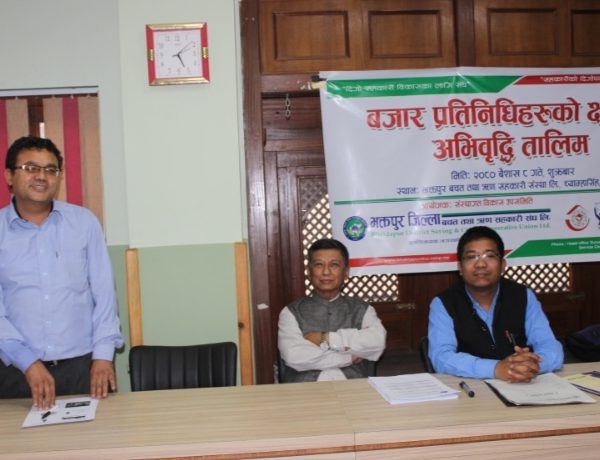 सदस्यको बचत सुरक्षाको लागि बजार प्रतिनिधि सचेत हुनुपर्छ : हरि बल्ल