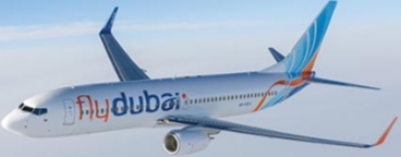 एउटा इञ्जिनको भरमा फ्लाई दुबईको जहाज लाग्यो गन्तब्यतर्फ