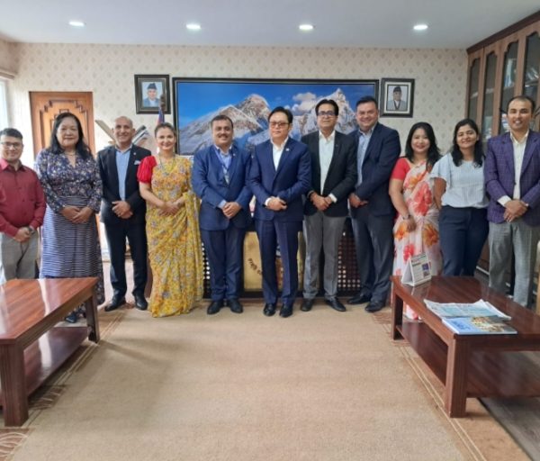 नेपालको पर्यटन उद्य‍ोगको बारेमा नेपाल उद्य‍‍ोग परिसंघ र पर्यटन मन्त्री किराँती बीच छलफल